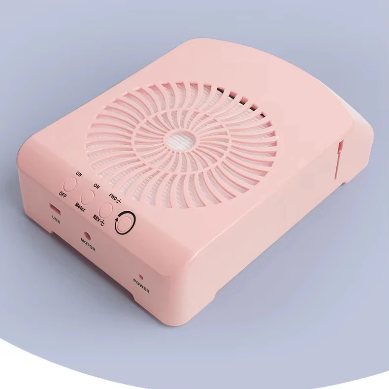 High-Efficiency Nail Drill Adjustable Speed Nail Dust Vacuum with Advanced Filtration System for Nail
