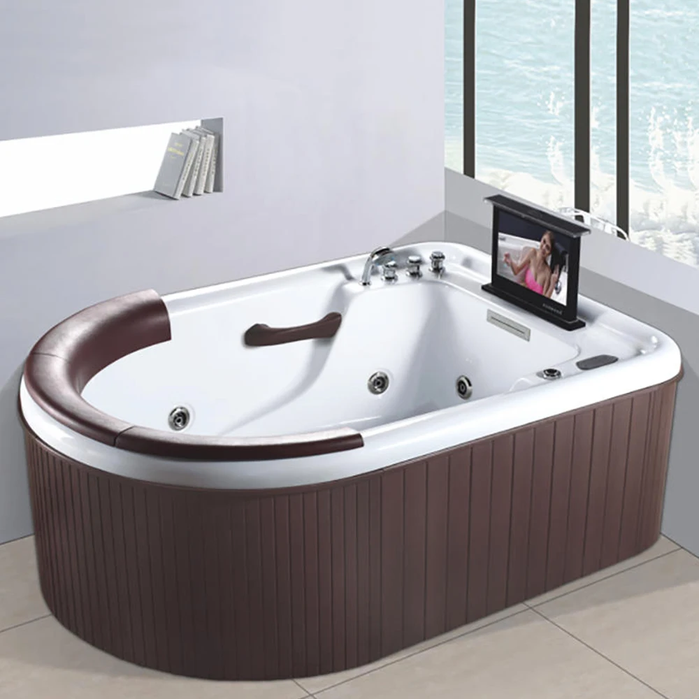 One Piece Two Lounge 2 Person Mini Indoor Spas Hot Tubs Bathtub