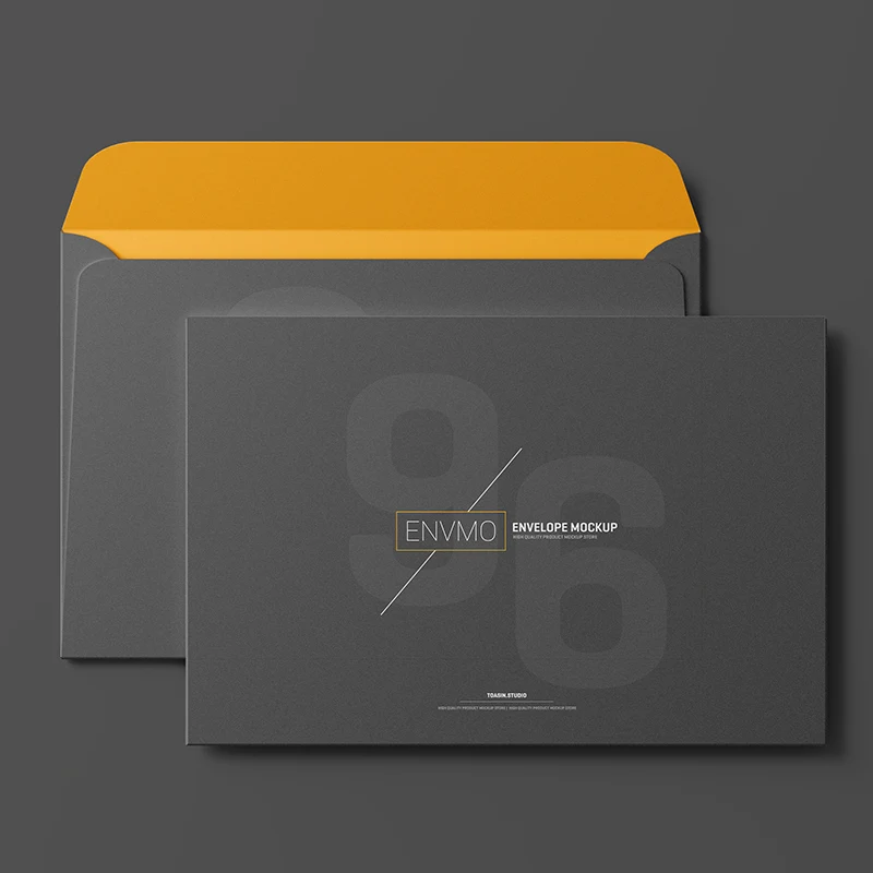 Luxury Envelope Customization  Full Color Both Side Paper Envelope Gift Card  Envelope