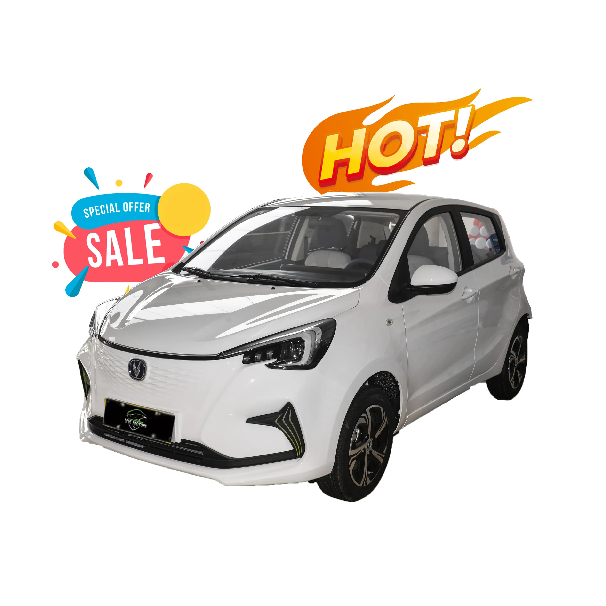 YK MOTORS 2024 EV Электромобиль высокоскоростной Changan Benben Estar сделано в дальней дистанции недорогой мини-ев