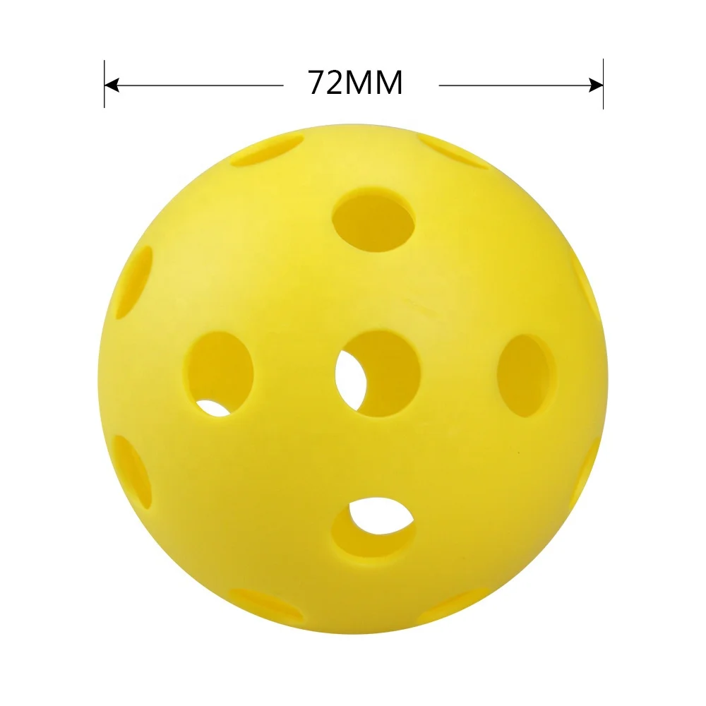 Wholesale USAPA approved indoor 26 Holes pickleball ball for pickle paddle games