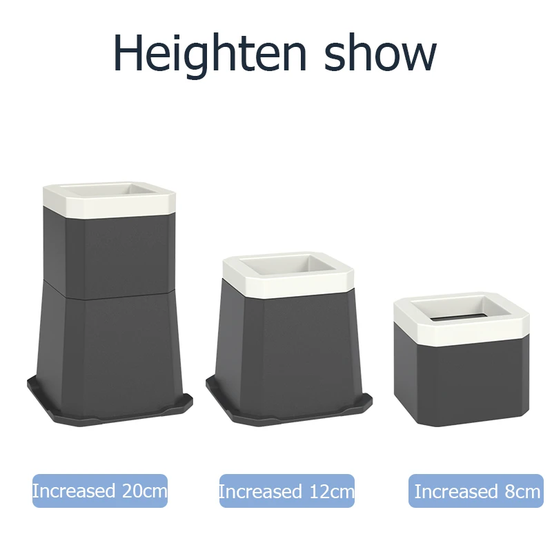 Adjustable Reconfigurable Furniture Legs Riser Pads Premium Quality  Home Bar Bedrooms Workshops Home Offices Farmhouses