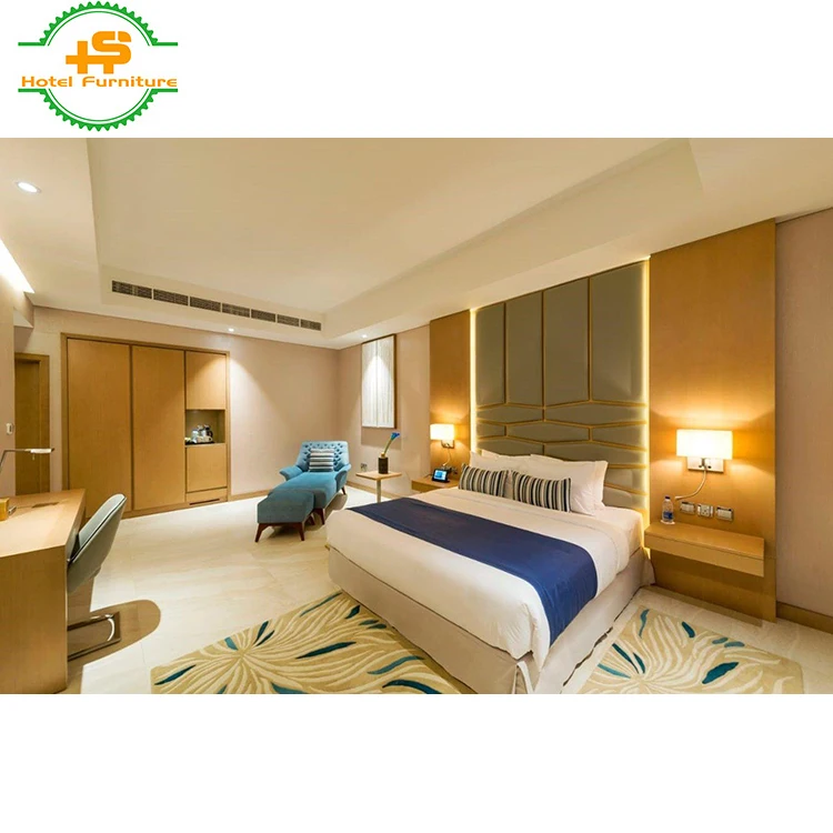 
Foshan Hilton OEM hotel furniture 5 star for bedroom (HS-N452) 