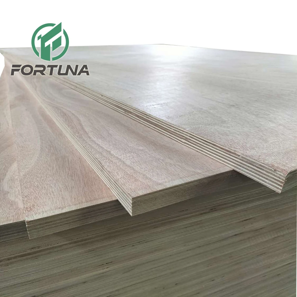 Wholesale Best Quality  1200*2400mm Use E0 E1e2 Wbp Cheap Plywood Okoume For Furniture