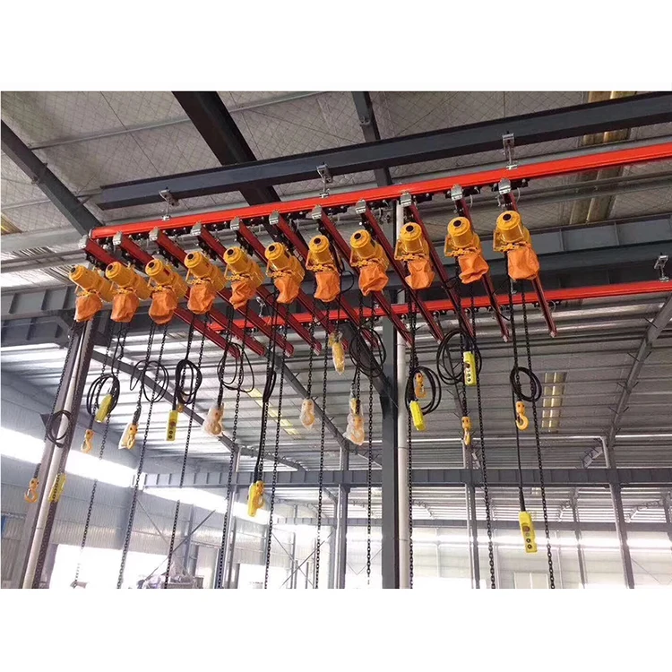 mobile durable girder single beam cranes 10 ton electric hoist garage gantry crane