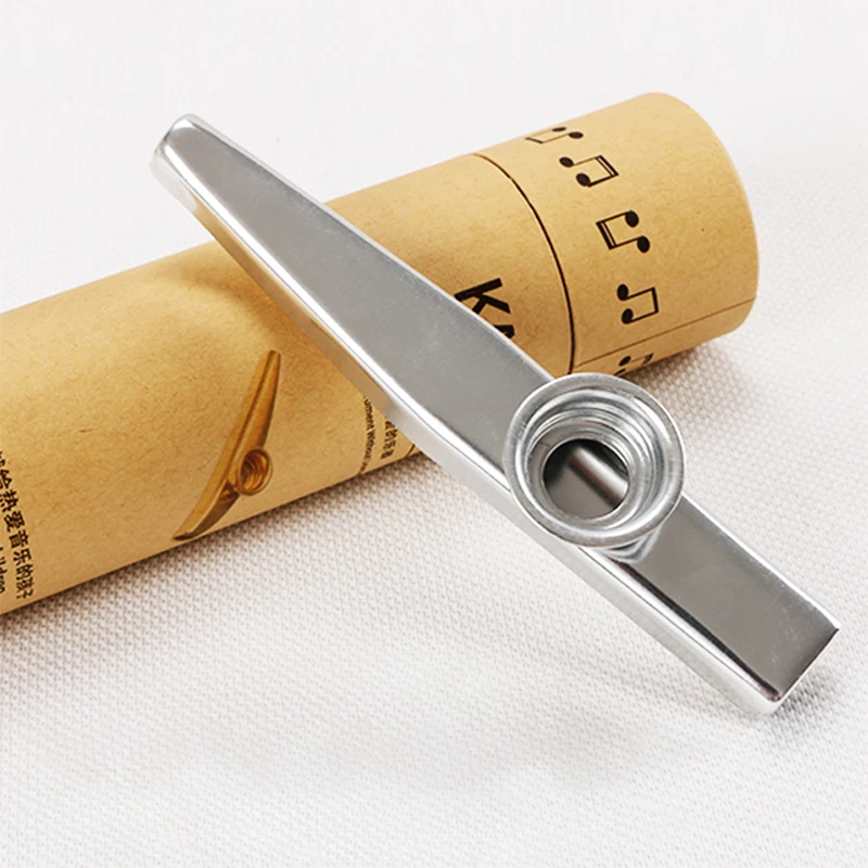  Другие музыкальные инструменты Kazoo из алюминиевого сплава подарок для детей любители 6 различных