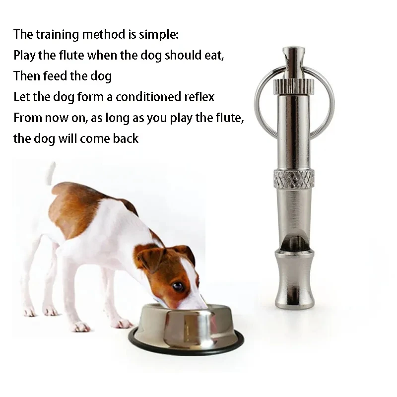 Dog Whistle to Stop Barking Dogs Training Deterrent Puppy Pet Two-tone