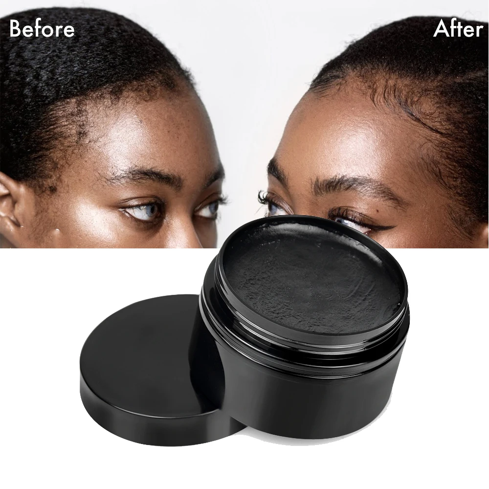 Extra firm  eco styler gel shine n jam hair gel Cera para el cabello edge control strong hold for african hair