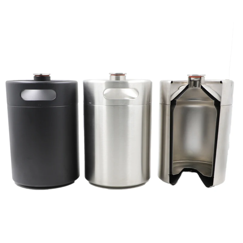 Custom Logo Homebrew Stainless Steel 304 Beer Keg Mini Draft Beer Keg For Party