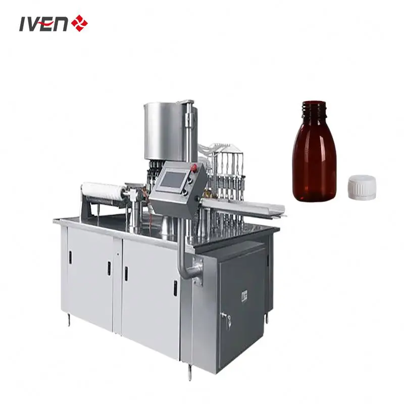 Syrup Bottle Filling And Washing Line For Vitamin Syrup				 Purge Rinse System