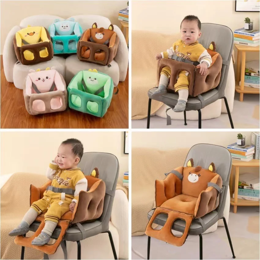 Non-slip dining table chair child sofa plush toy maternal and child supplies baby stuffed plush sitting sofa seat