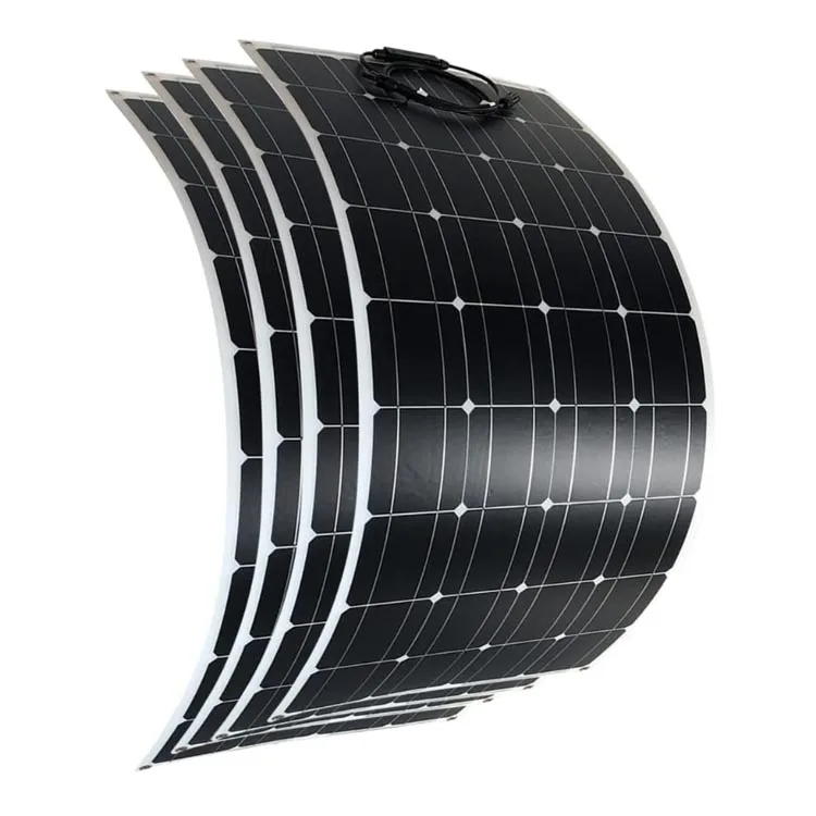 Flexible Solar Panel Price 144 Half Cell Monocrystalline 250W 200W 300W 100W 24V 50W FLEX ETFE solar panel