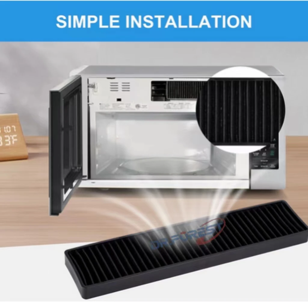 Kitchen Grease Filters 5230W1A003A Microwave Charcoal Filter Cooker Hood Grease Filter Household Appliances