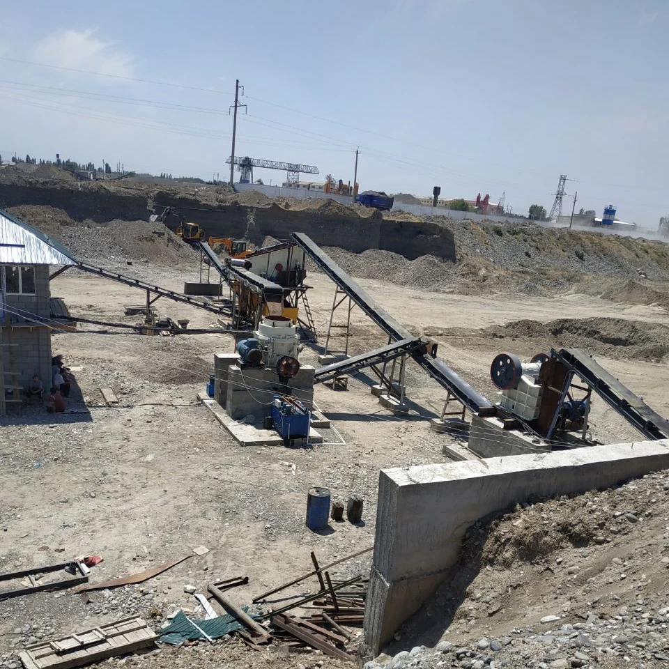 Offer complete set stone crusher Chinese brand full set hard mining ore rocking crushing line