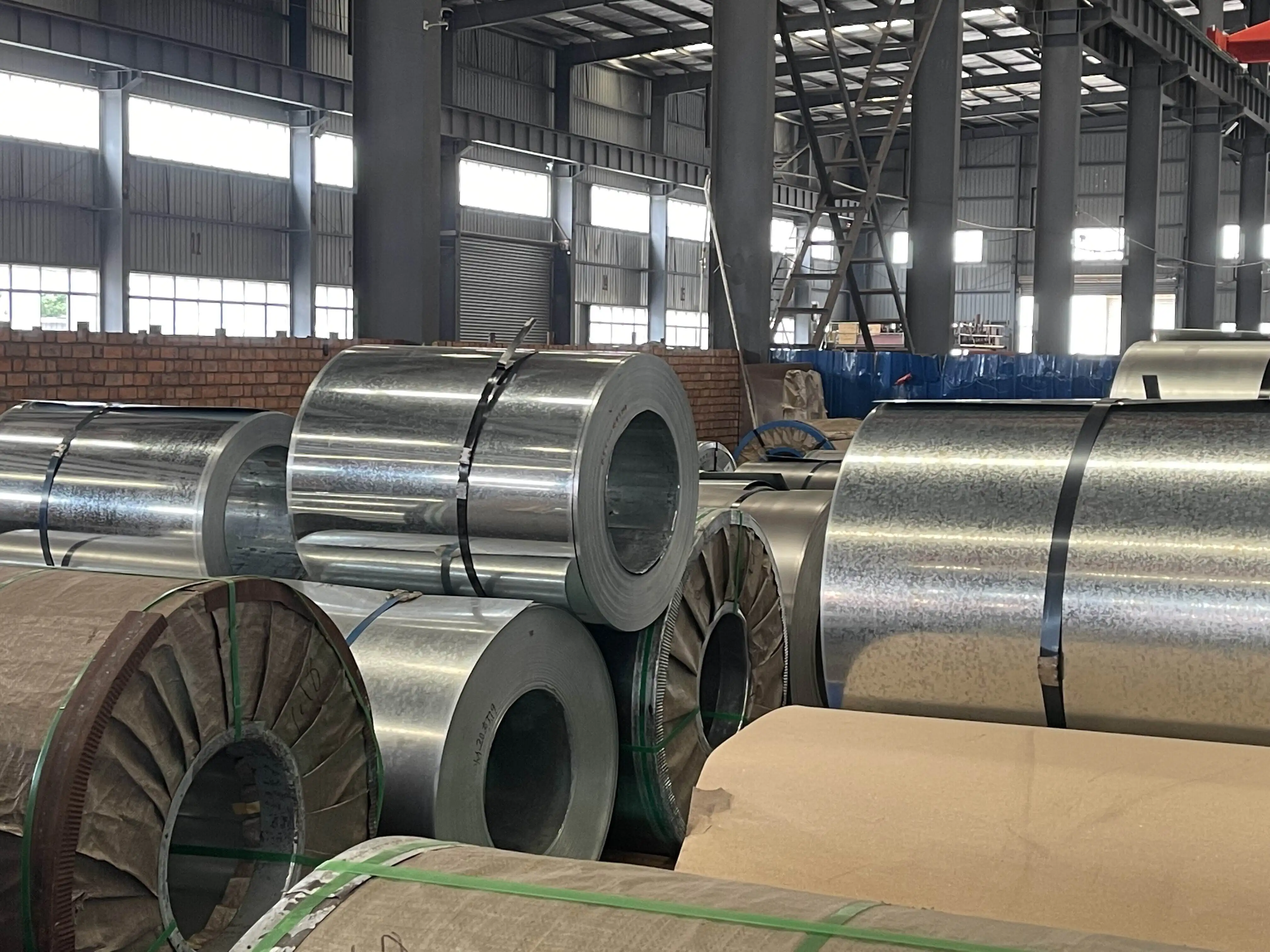 Dx51d Z275g Gi Zinc Coated Hot Dipped Galvanized Steel Coil Precios de bobinas de acero galvanizado