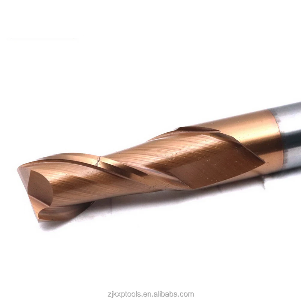 Kexian hot sell  Chinese Factory Direct Delivery Solid carbide HRC52 Nano Coated 4 flute Square End Mills