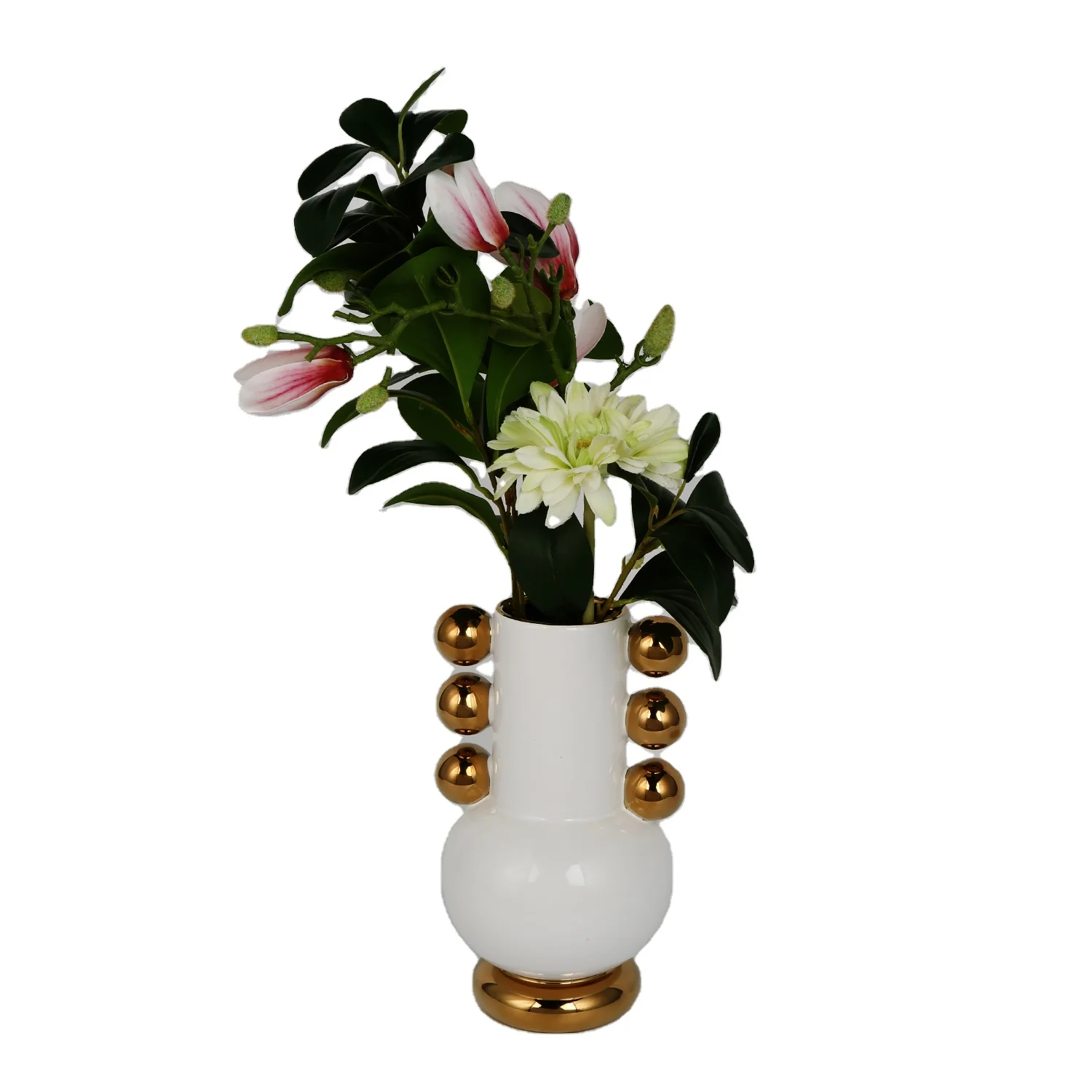 Wholesale porcelain vases for flowers decorativos accept table wedding decorative vaso flower vase