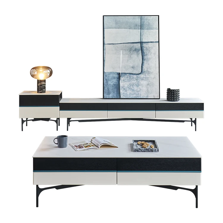 Excellent Quality Luxury Cabinet Set Tv Stand Living Room Furniture Luxury