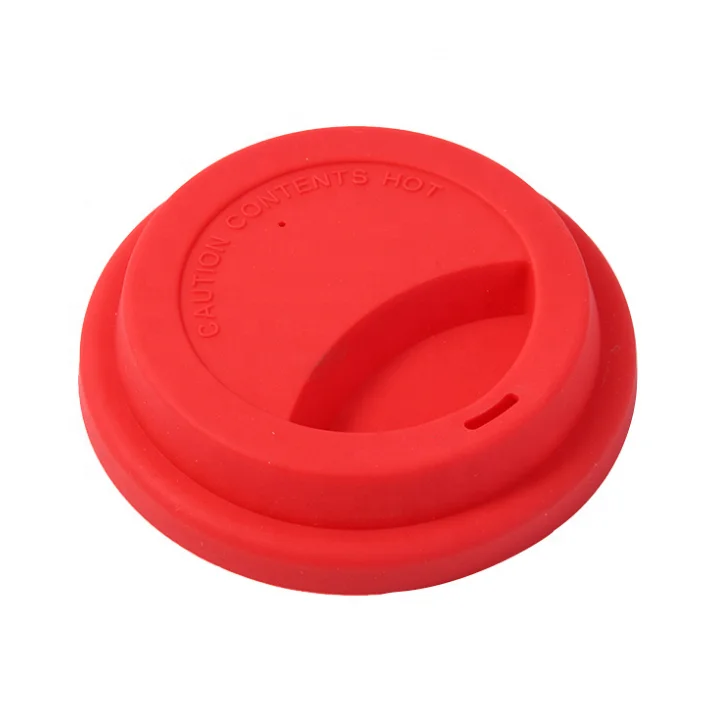 Customized Reusable Silicone mug lid coffee cup cover with food grade