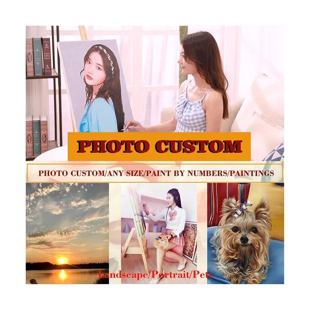 Картина по номерам на холсте с рамкой для взрослых, 40x50