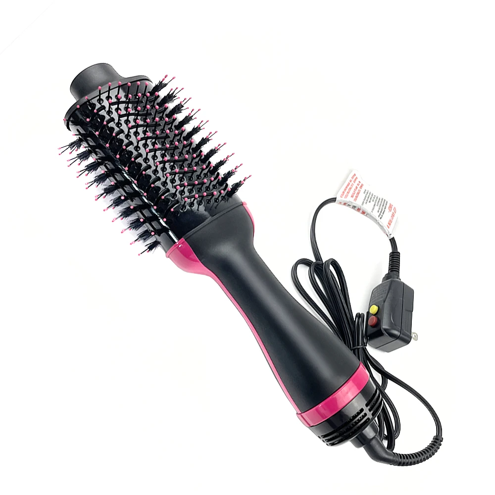 New design travel home portable beauty professional brush mini rotate one step dryer comb for hair wholesale