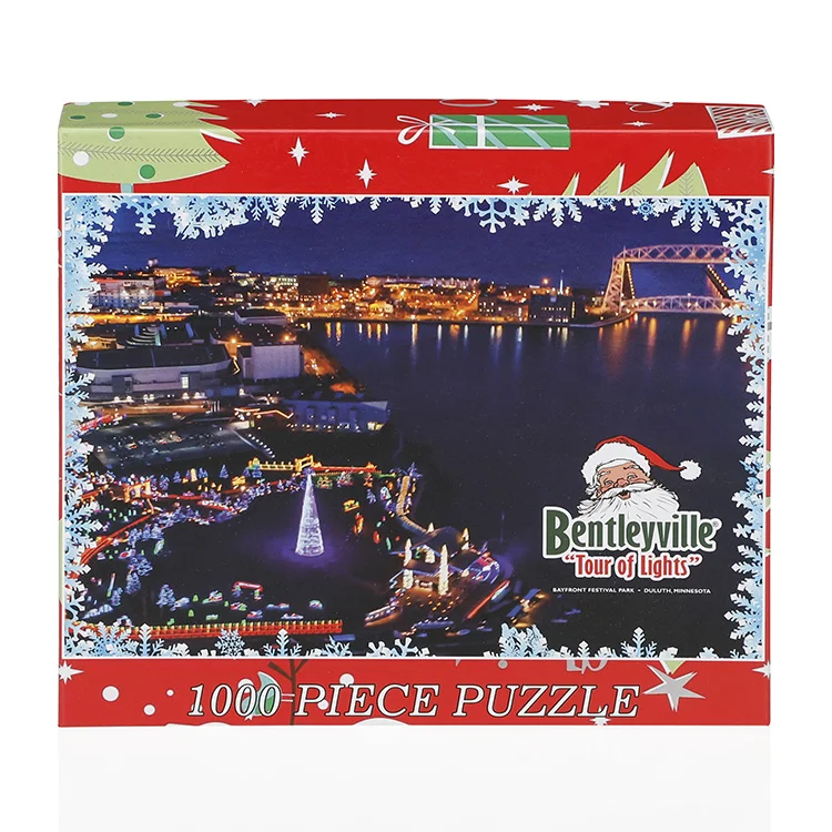 Custom 1000pcs Cartoon Paper Jigsaw Puzzle Collection for Puzzle