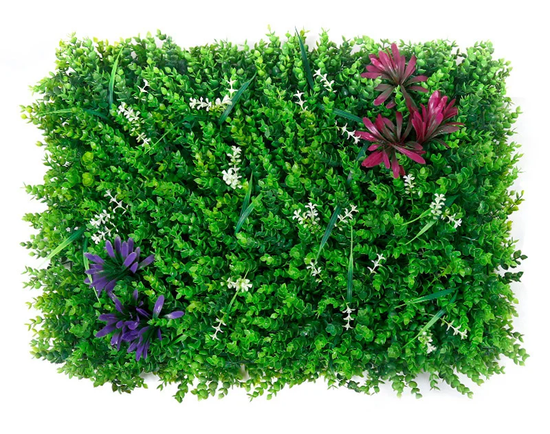 ZERO New Design Artificial Eucalyptus Leaves Fake Garden Wall Fake Hedge Grass Fence for Office or Home Decoration