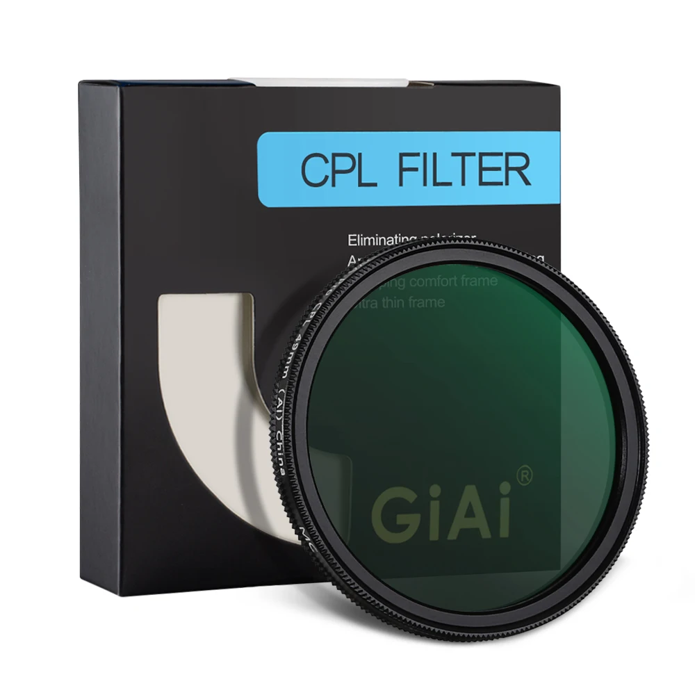 GiAi slim 49mm CPL Filter Multi coating polarizing filter Camera lens filter