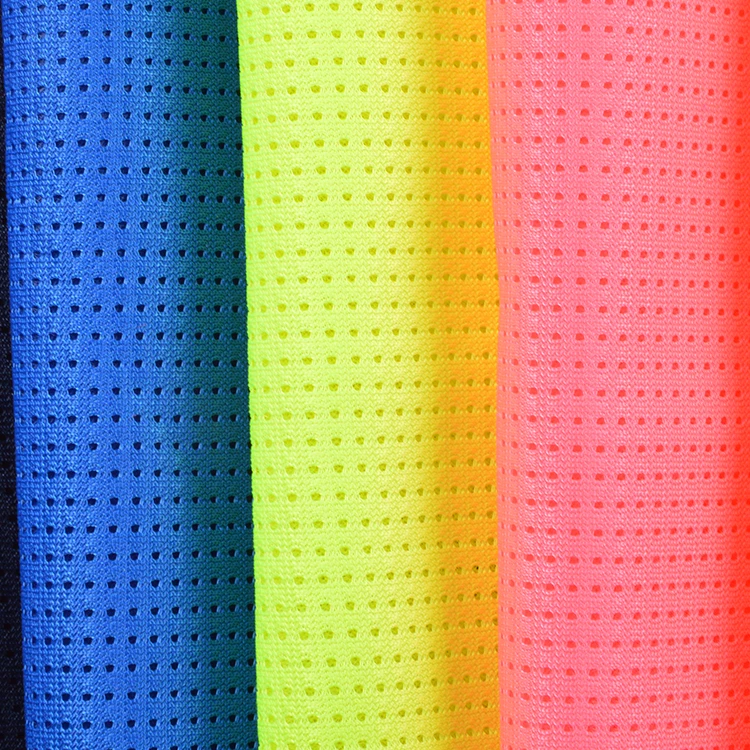 260GSM 1mm hole size polyester sandwich air mesh net fabric for school bag
