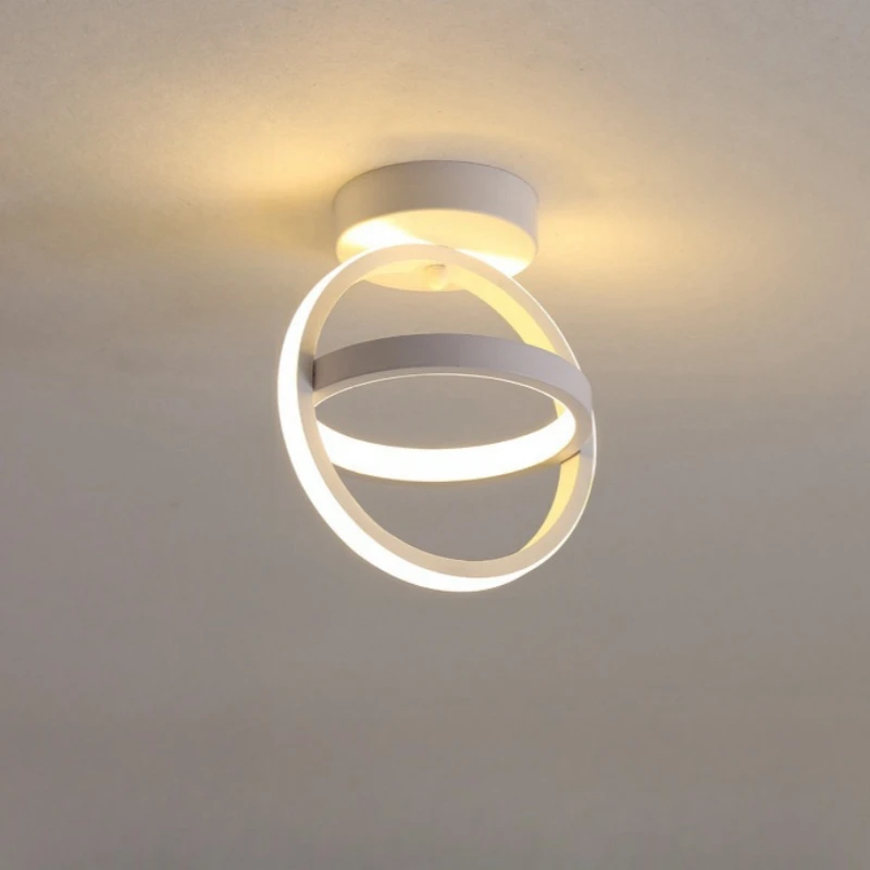 Rts Corridor And Corridor Lighting Fixtures Modern Minimalist Nordic Table Lamp Creative Porch Cloakroom LED Small Ceiling Light