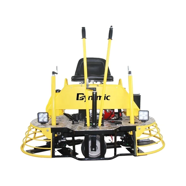 Jiezhou DYNAMIC concrete riding helicopter mini ride-on power trowel