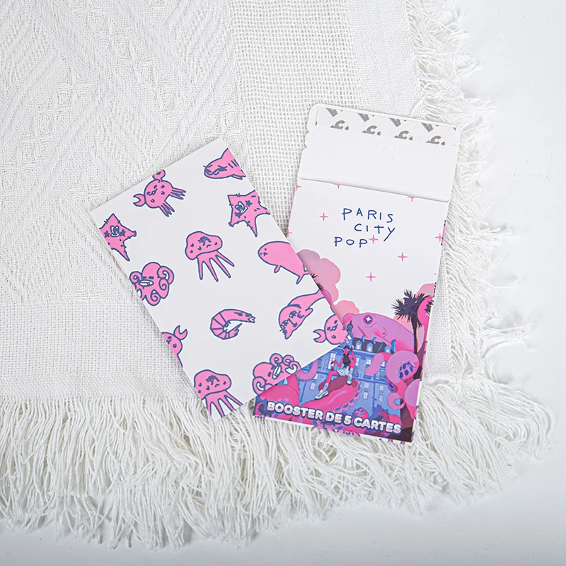 Custom Logo Printed Carton 350gsm White Card Luxury Small Envelopes Gift Packaging Cardboard Paper