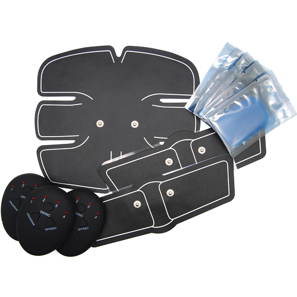 Portable Electric Compex Electro Tens EMS abs Stimulator Machine Abdominal Muscle Stimulation