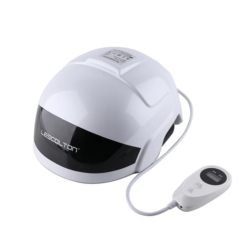 Lescolton D601 Amazon Top Selling Laser Hair Growth Helmet Low Level Laser Therapy LLLT Machine Hair Loss Treatment Device