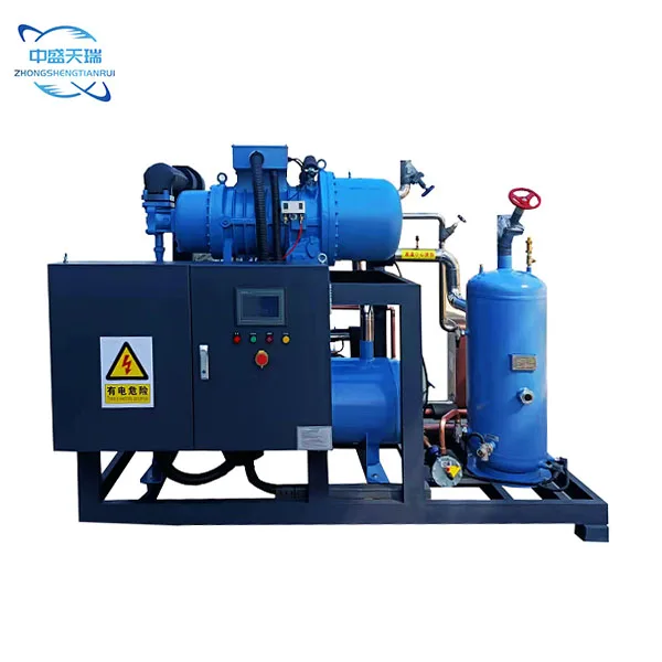 Medium to Low Temperature semi-hermetic Screw Compressor Refrigerated Units of Refcomp