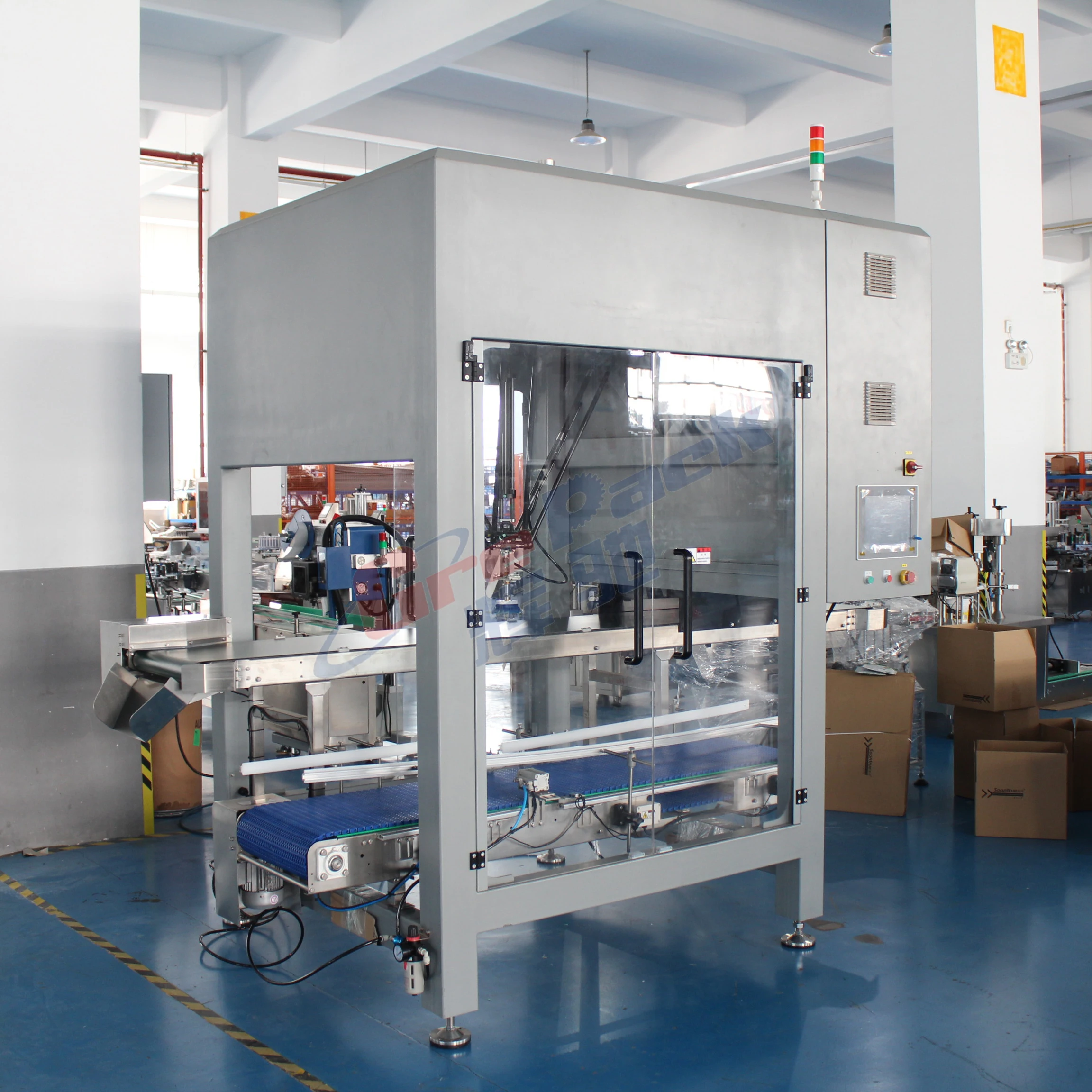 Automatic Flexible Delta Robot Carton Packer,spider Hand Carton Packing Machine