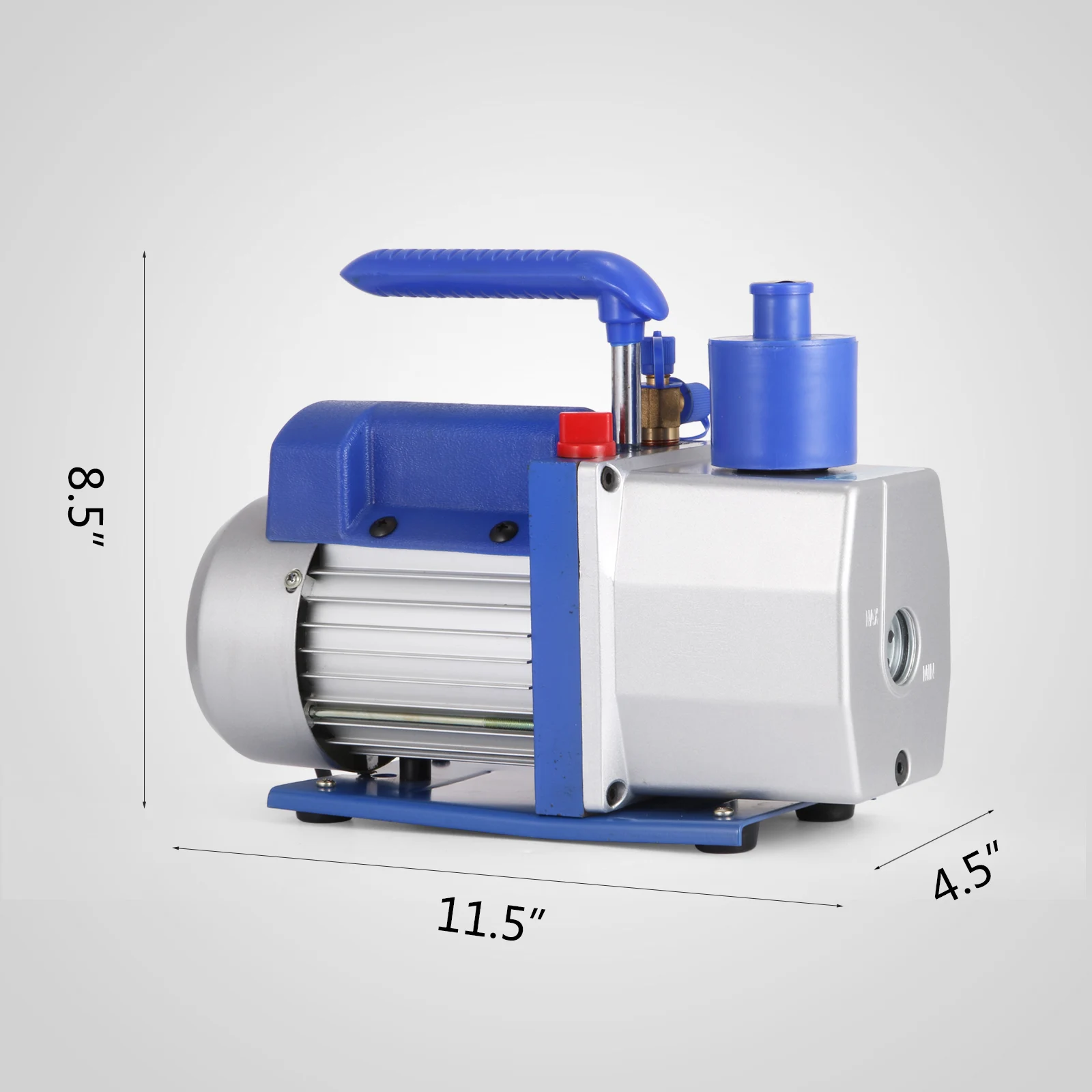 3CFM 1/4HP  5PA Refrigerant Rotary Vane Vacuum Pump RS-1