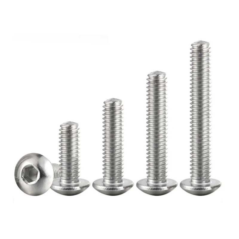 A2-70 Stainless Steel 304 Design Hexagon Socket Button Head Bolt Screw Set