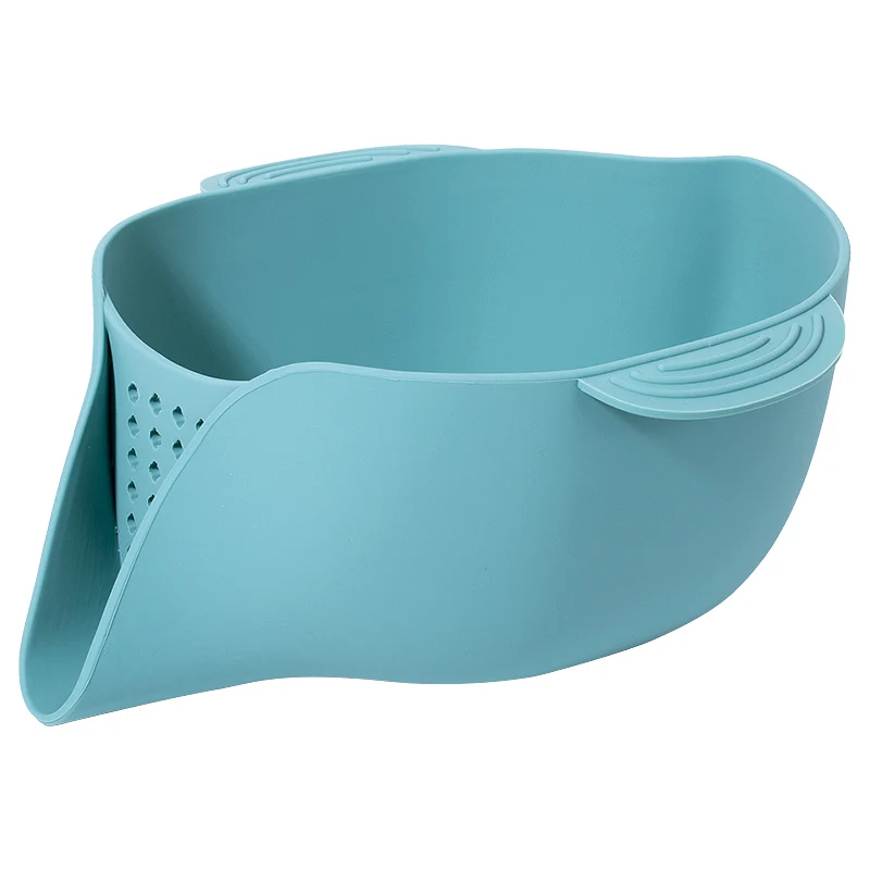 Силиконовая корзина для мойки овощей