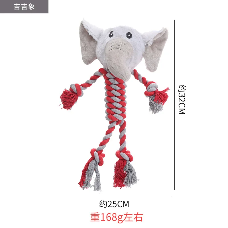 Bulk Cute Soft Pet Toy Stuffed Squeaky Plush Dog Toy Pack For Puppy