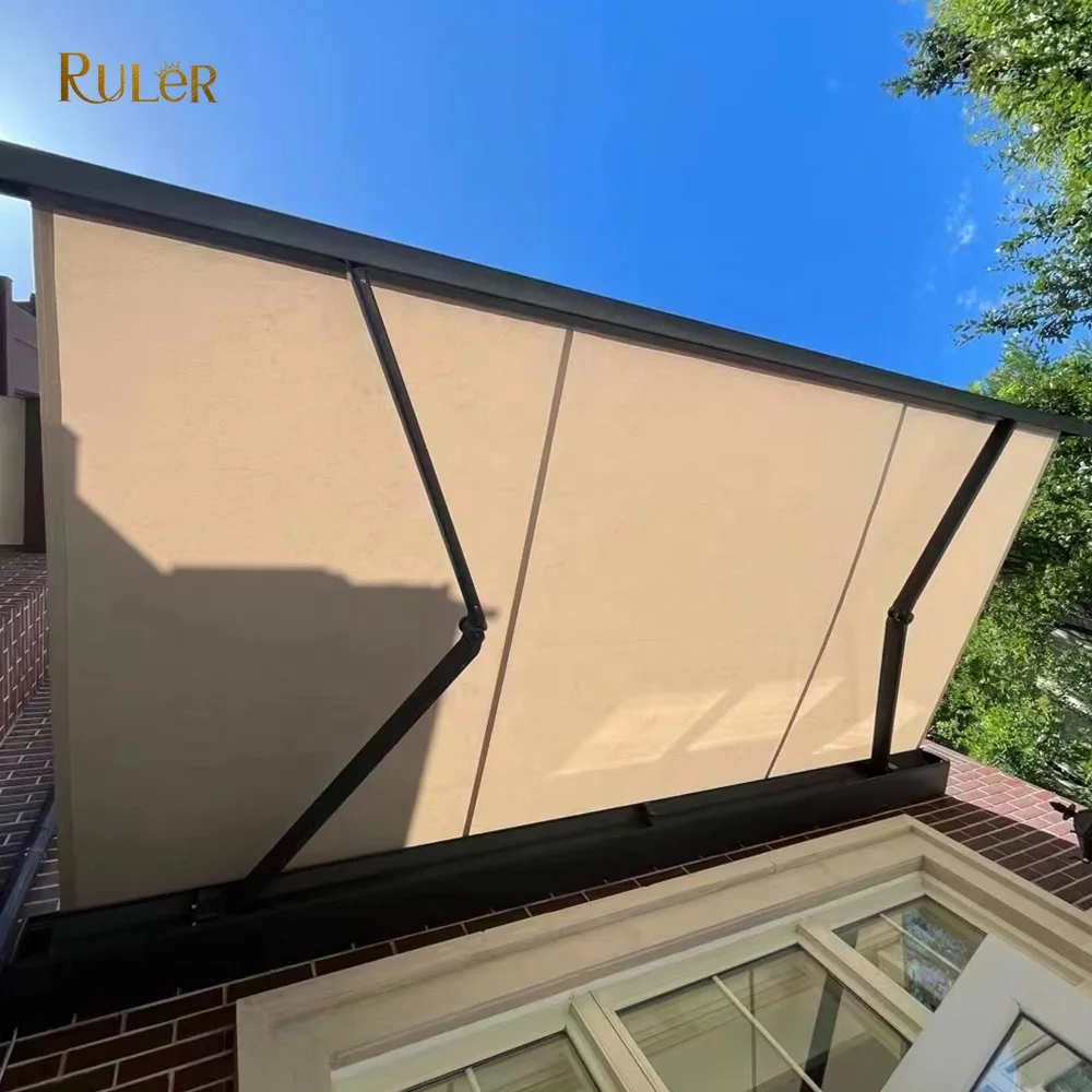 Factory wholesale TUYA APP Control outdoor retractable awning electric awning