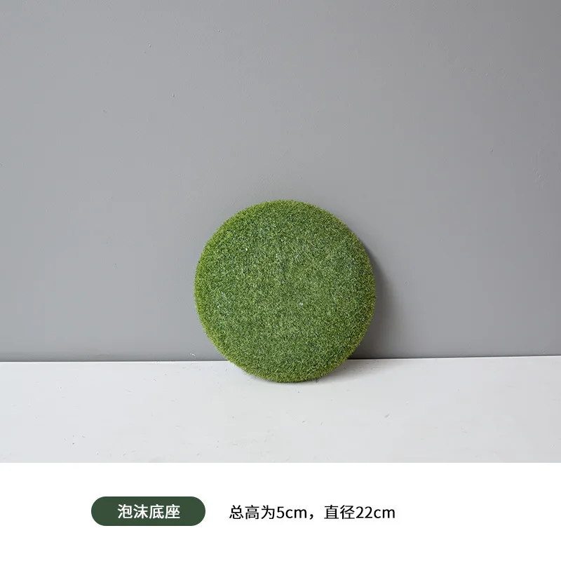 Artificial Grass Haystack Handmade Potted Plant Landscaping Decorative Plant