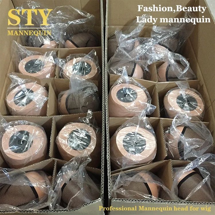 hot sale brown skin mannequin head realistic makeup mannequin head african american head mannequin