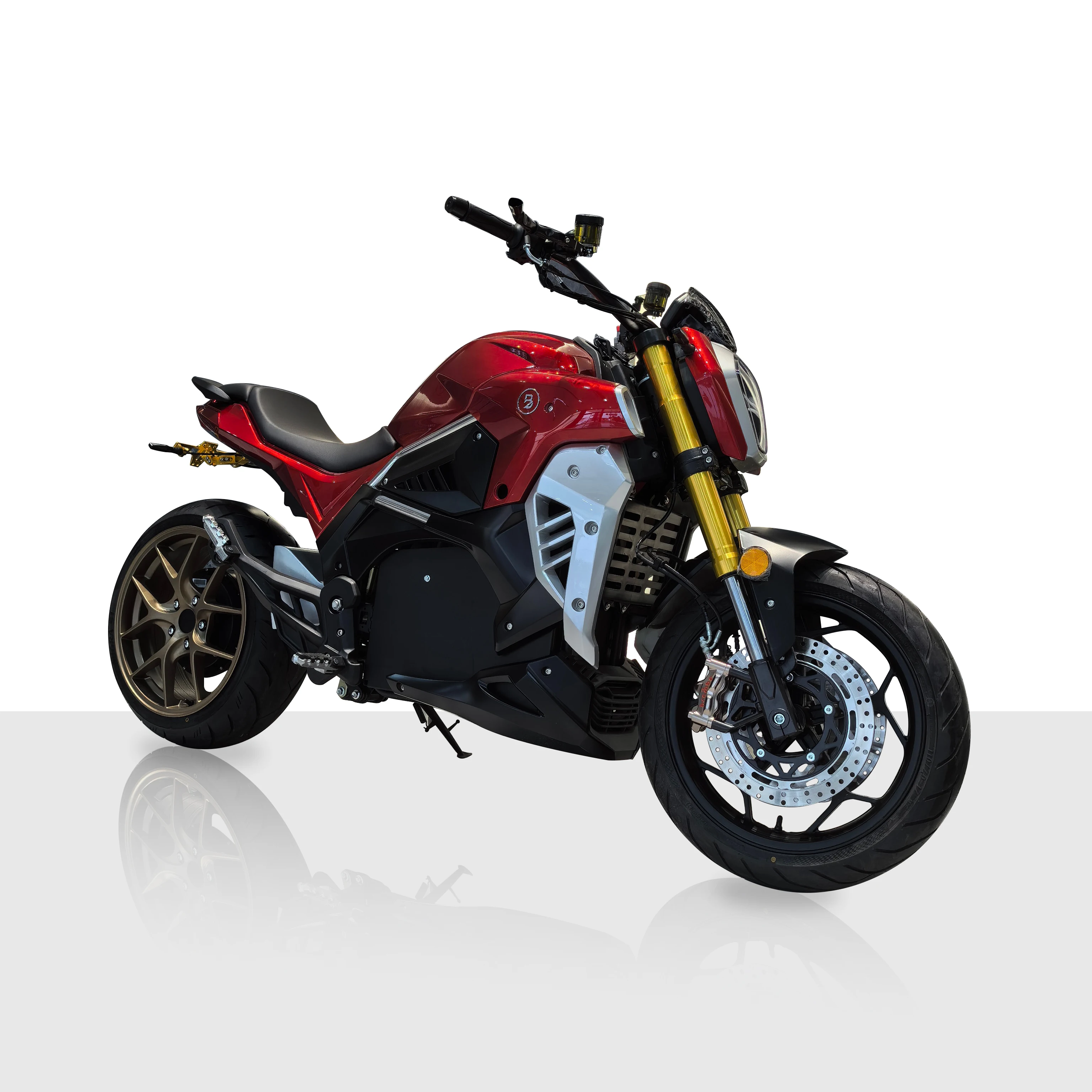 Хороший мотоцикл с RCA и Brembo 8000 Вт 72V80-150Ah Электрический одной рукой