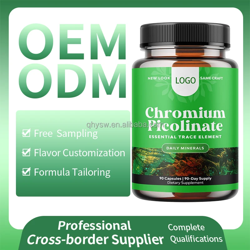 Private Label Chromium Picolinate Capsules Heart Health Weight Management Chromium Picolinate Capsules