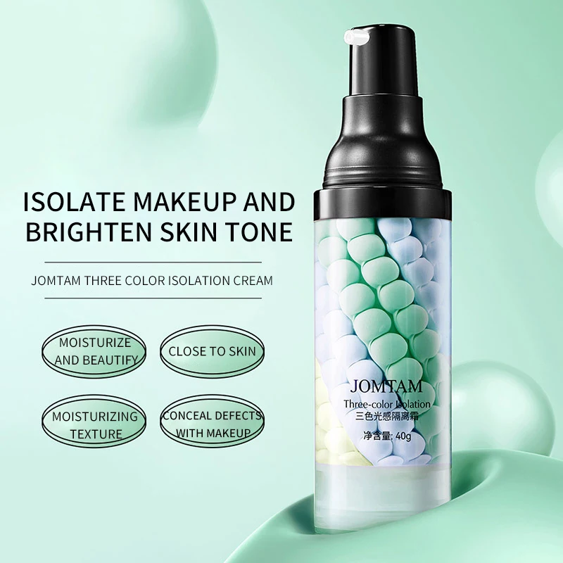 OEM ODM SADOER JOMTAM 3colors Whitening Moisturizing Foundation Makeup Face Primer