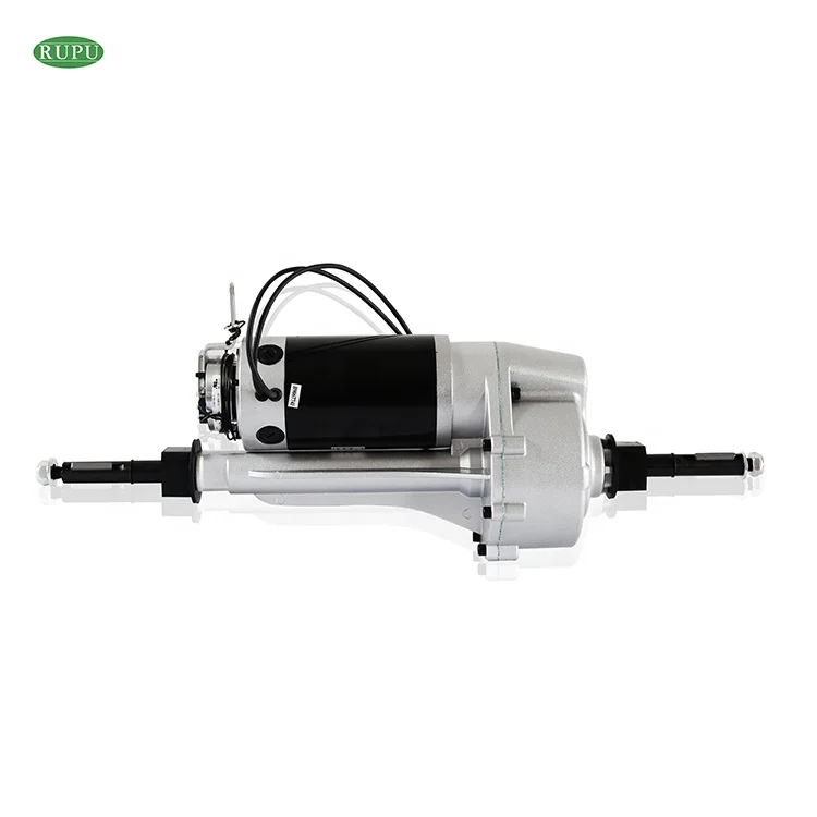  Rupu 800W 24V электрический двигатель и трансмиссия дифференциальные задние оси Электрический рычаг переключения