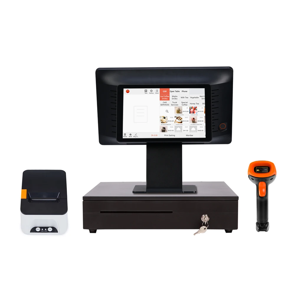 Gmaii S70 Customization ODM/OEM Pos программное обеспечение для ресторана Android кассовый ящик производитель дешевые все в одном