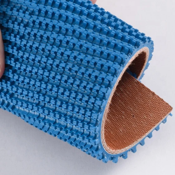 NR  rough surface  top conveyor belt with green grass pattern