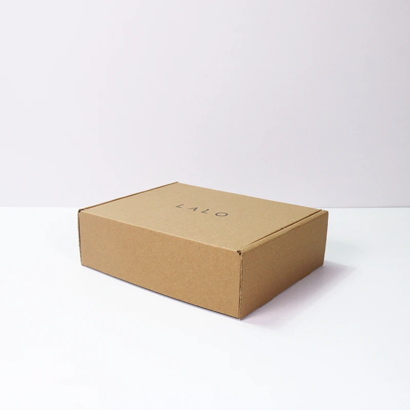 Factory direct supply customized logo Printed Kraft Paper Cardboard Packaging Corrugated Large Mailing Carton Shipping Box